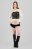 Camisa oversize detalle top tubo pu sold by Shasa