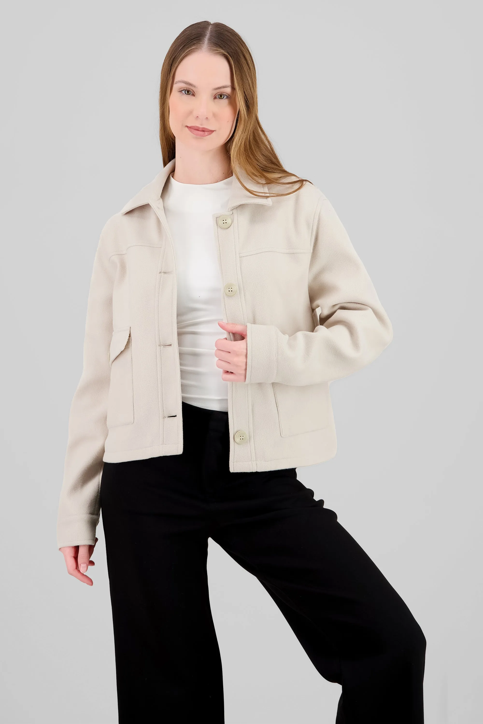 Chamarra bolsas manga larga sold by Shasa