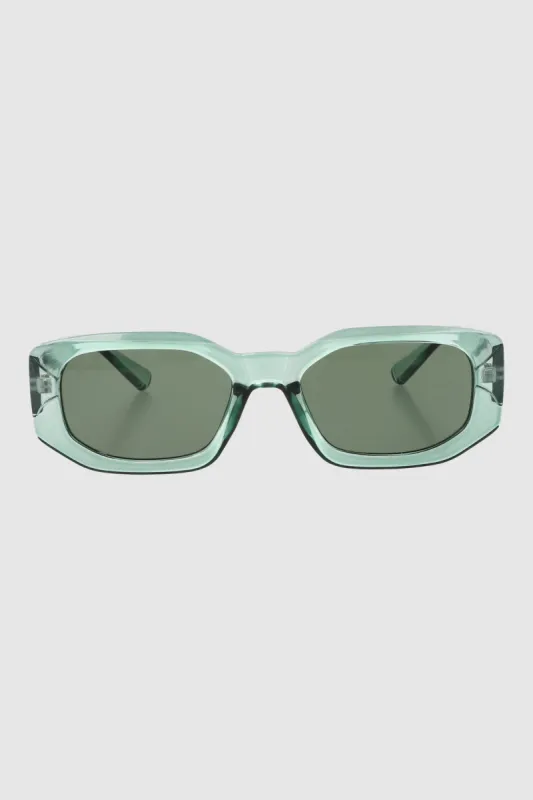 Lentes rectangulo geometrico sold by Shasa