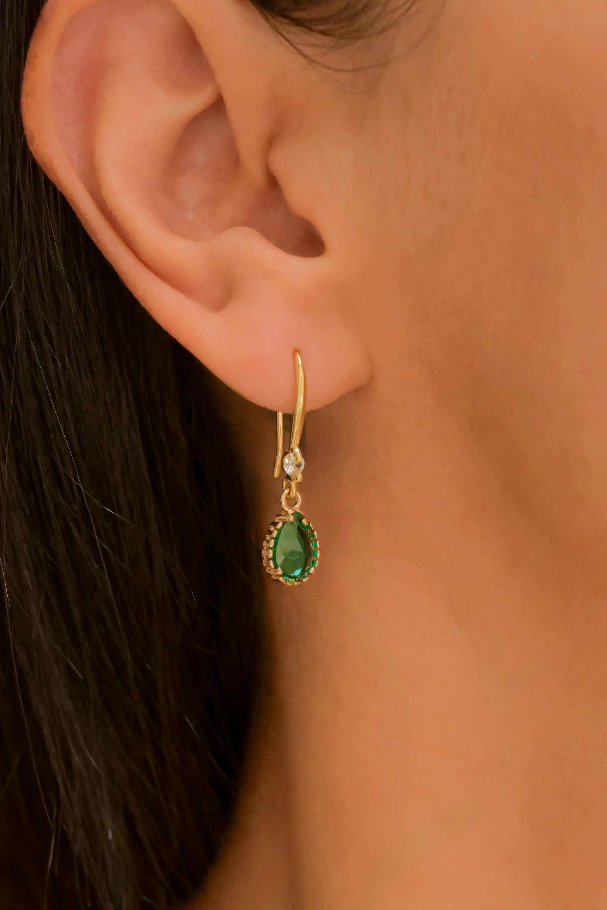 Set arracadas gota cristal collar sold by Shasa product image thumbnail 3