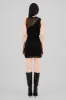 Vestido mesh drapeado sin mangas sold by Shasa