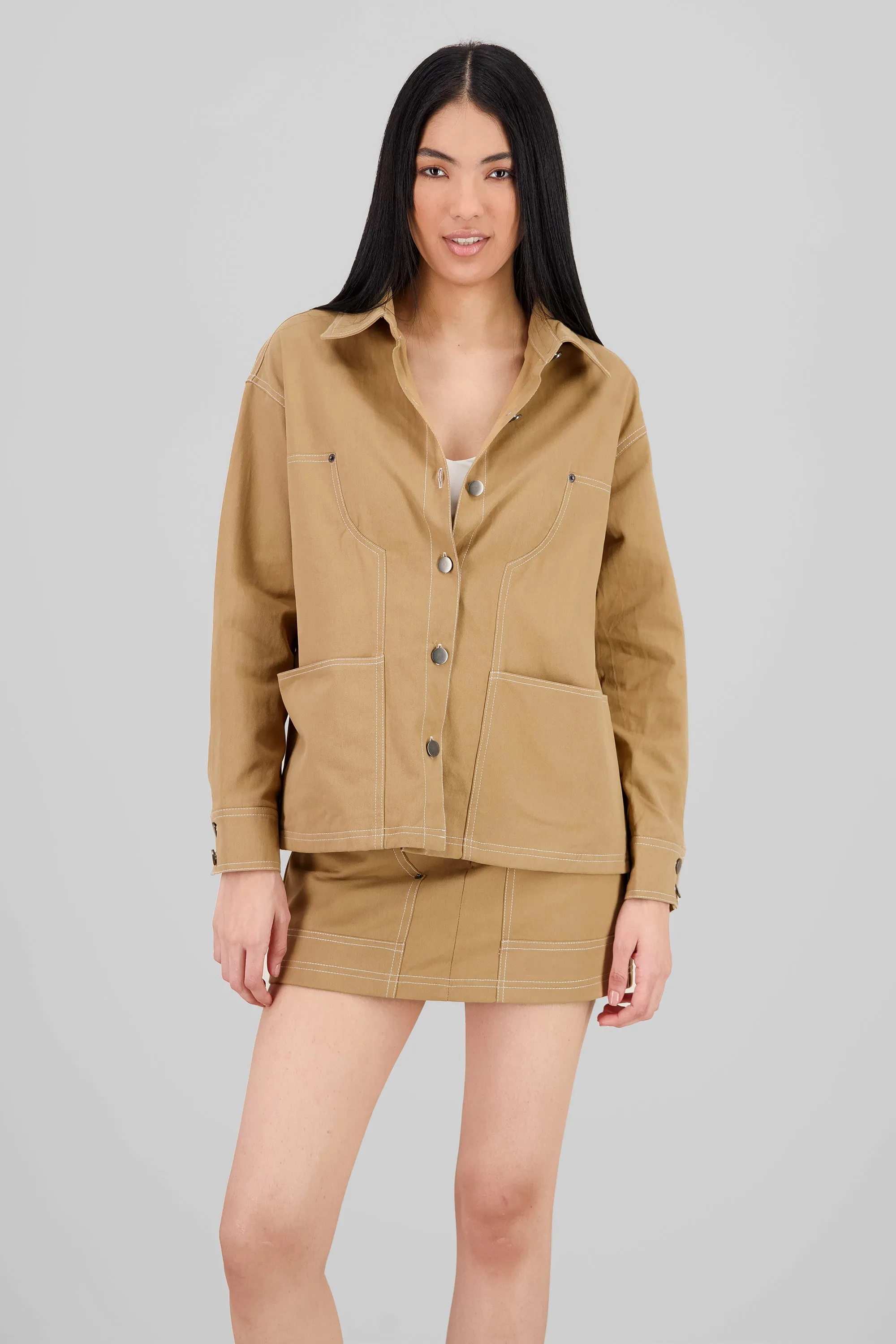 Chamarra Denim Contarste sold by Shasa product image thumbnail 2