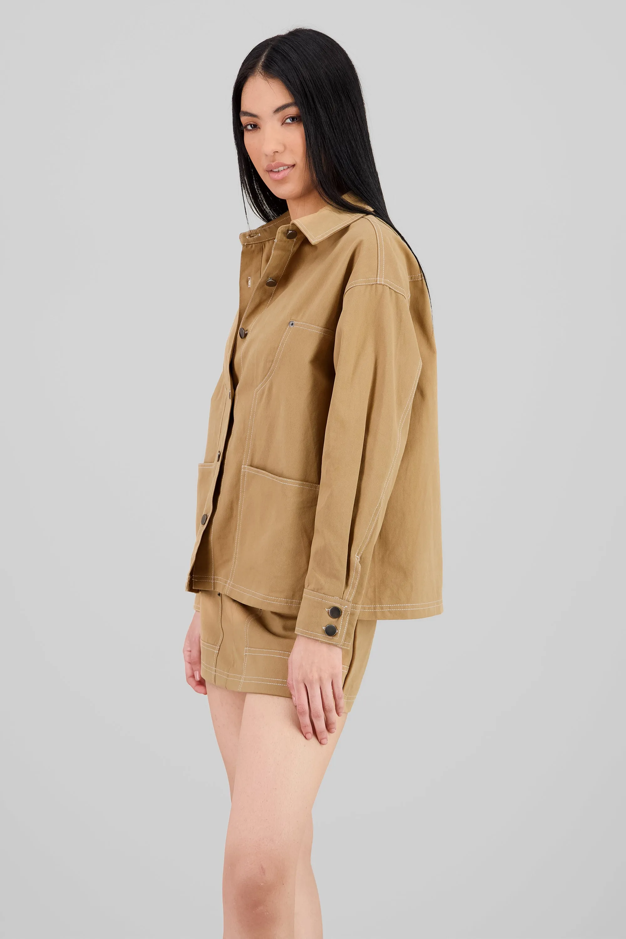 Chamarra Denim Contarste sold by Shasa product image thumbnail 3