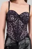 Corset animal print detalle varillas contraste sold by Shasa