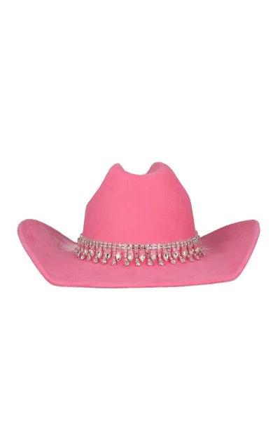 Sombrero Fedora Cinta Brillos sold by Shasa