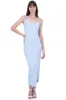 Vestido maxi bodycon abertura sold by Shasa