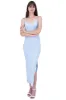 Vestido maxi bodycon abertura sold by Shasa