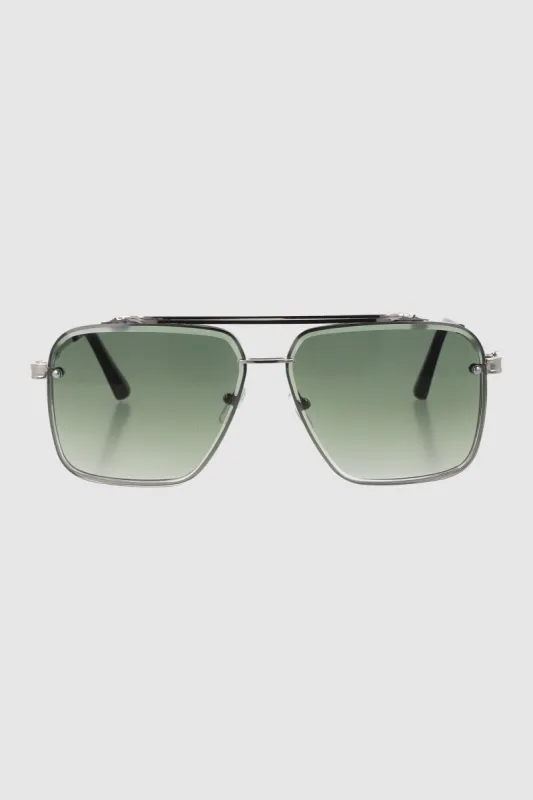 Lentes aviador cuadrado metal sold by Shasa