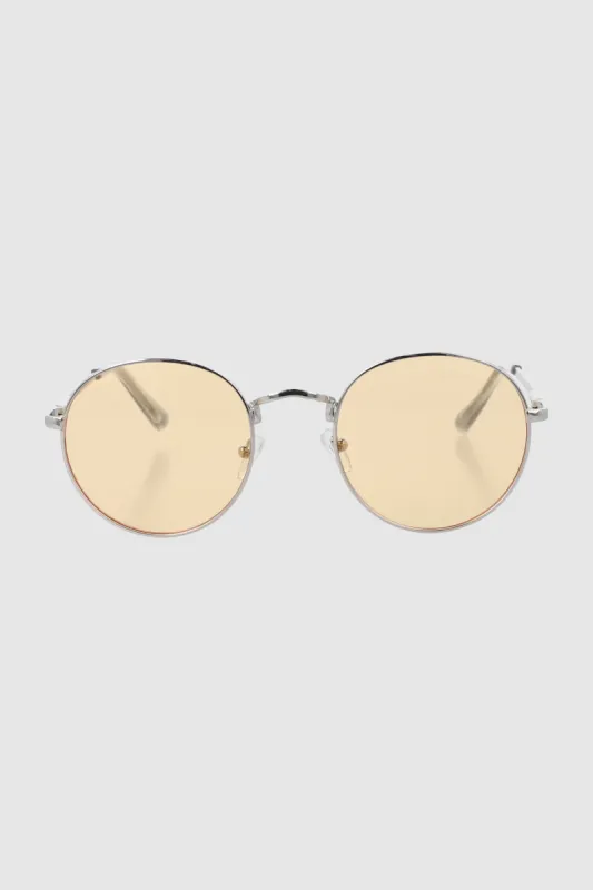 Lentes circulo color metal sold by Shasa