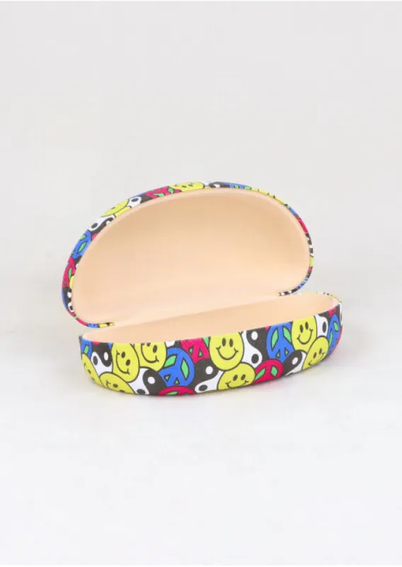 Estuche lentes caritas símbolo paz sold by Shasa
