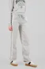 Pants con contrste de linea y wide leg sold by Shasa