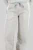 Pants con contrste de linea y wide leg sold by Shasa
