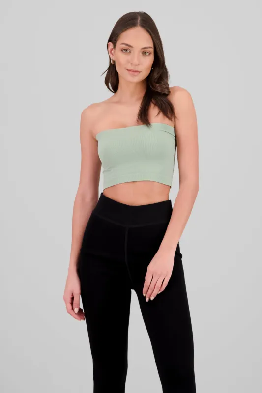 Top strapless liso sold by Shasa