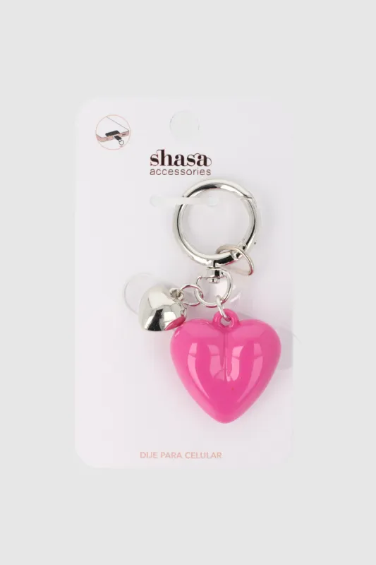Charm para cel corazon sold by Shasa