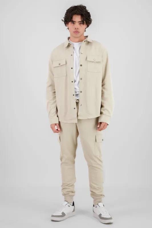 Pants cargo monocolor textura sold by Shasa