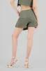 Falda short envolvente rayas sold by Shasa