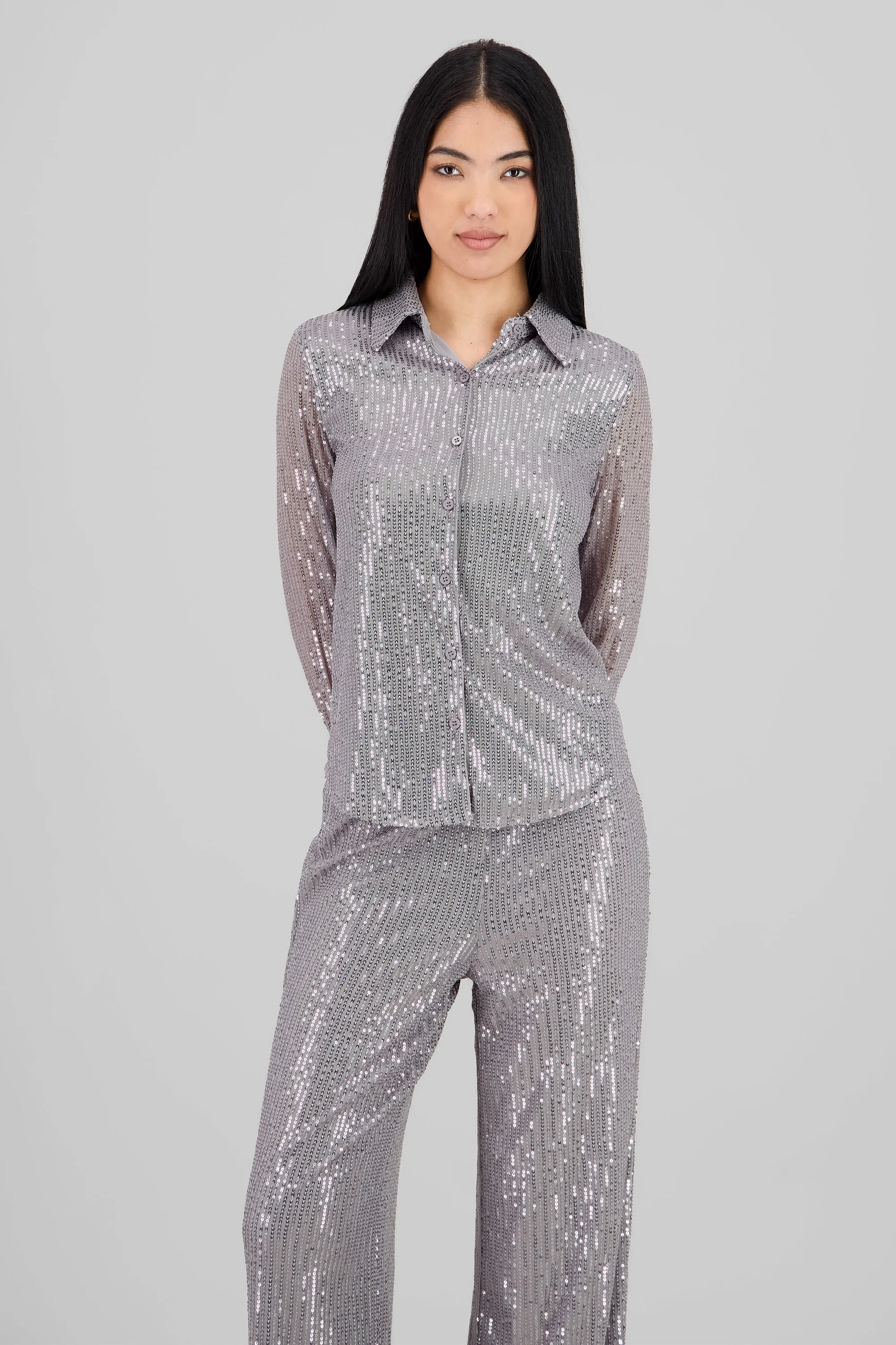 Camisa manga larga lentejuelas sold by Shasa product image thumbnail 2