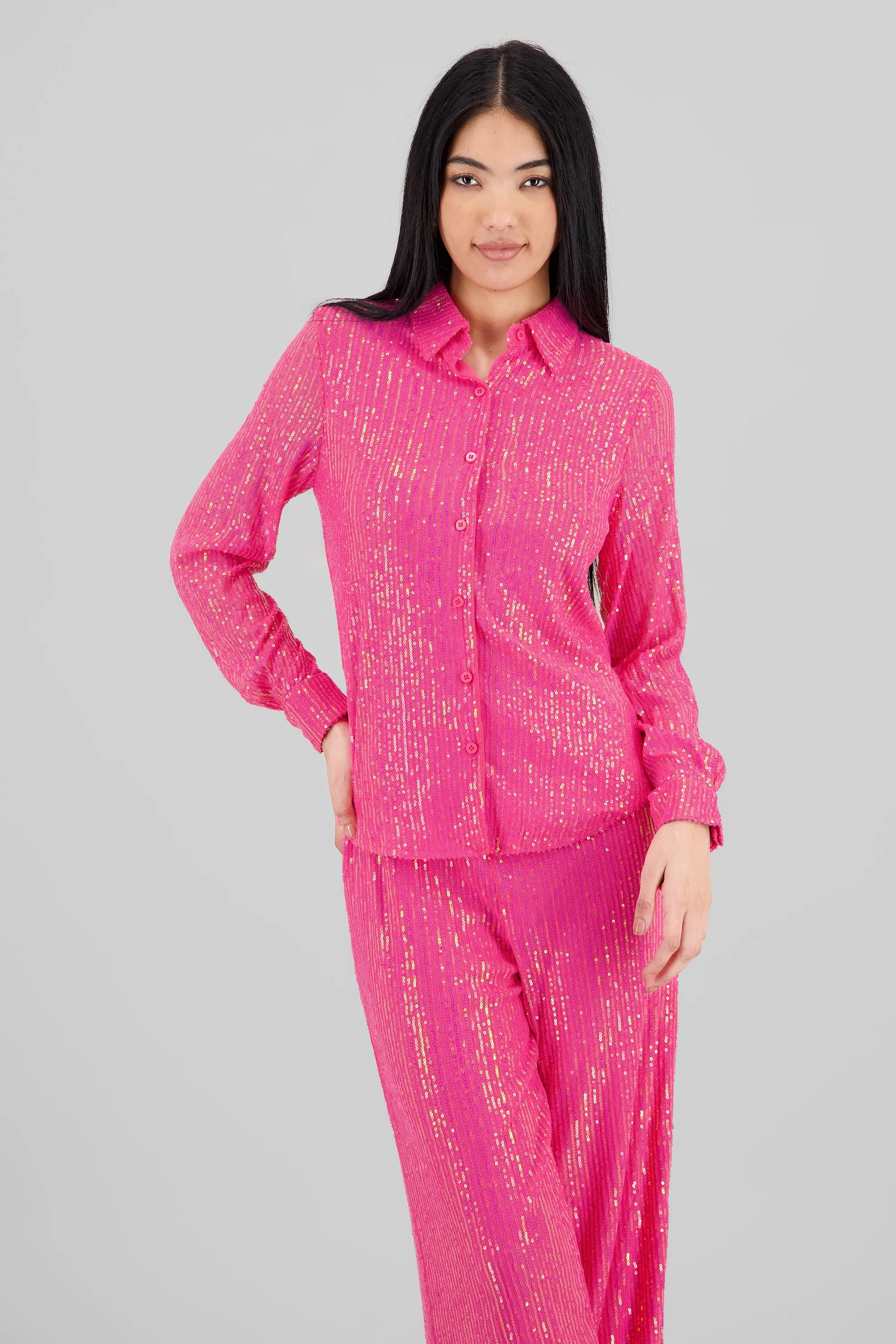 Camisa manga larga lentejuelas sold by Shasa product image thumbnail 2