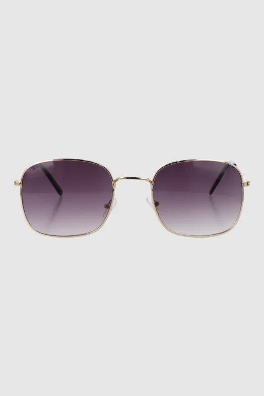 Lentes cuadro borde metal sold by Shasa