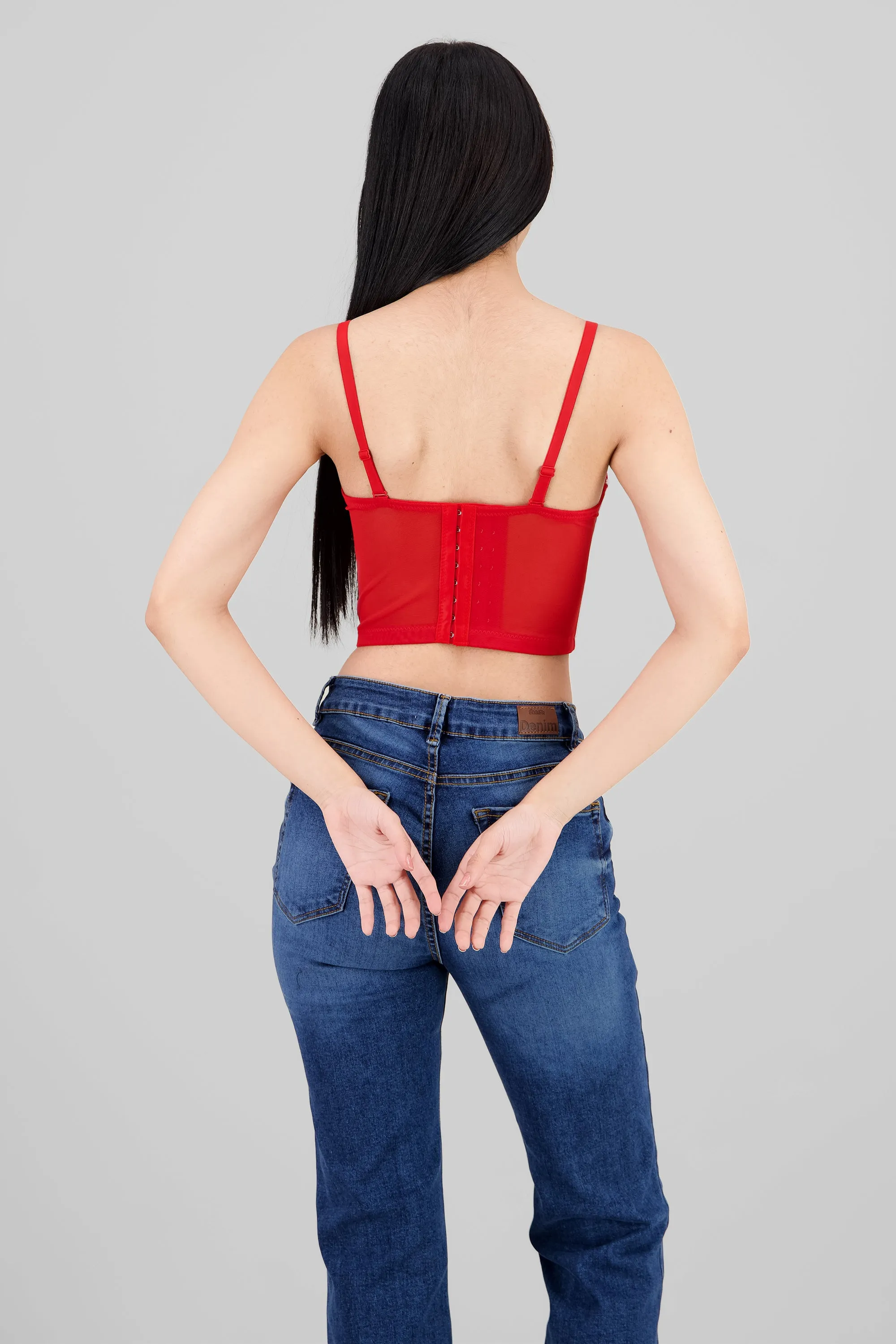Corset crop bies contraste sold by Shasa product image thumbnail 4