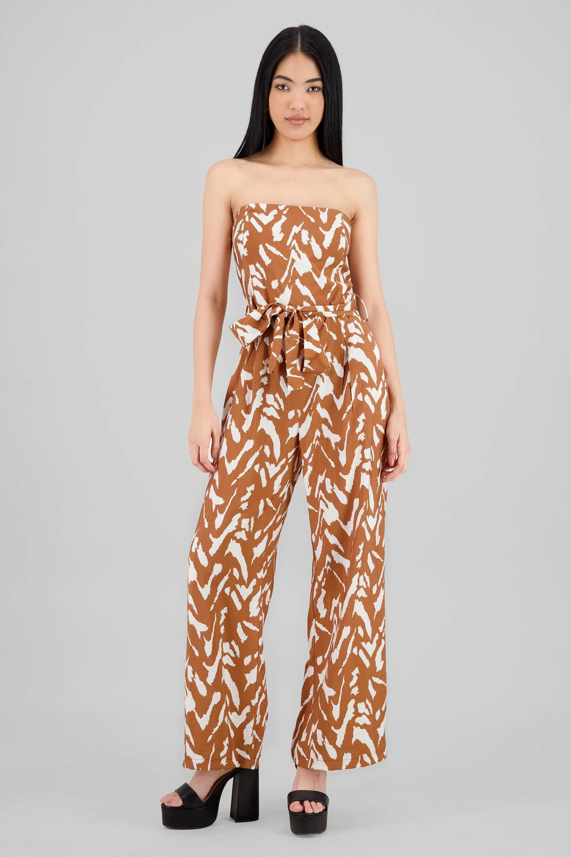 Jumpsuit strapples estampado sold by Shasa
