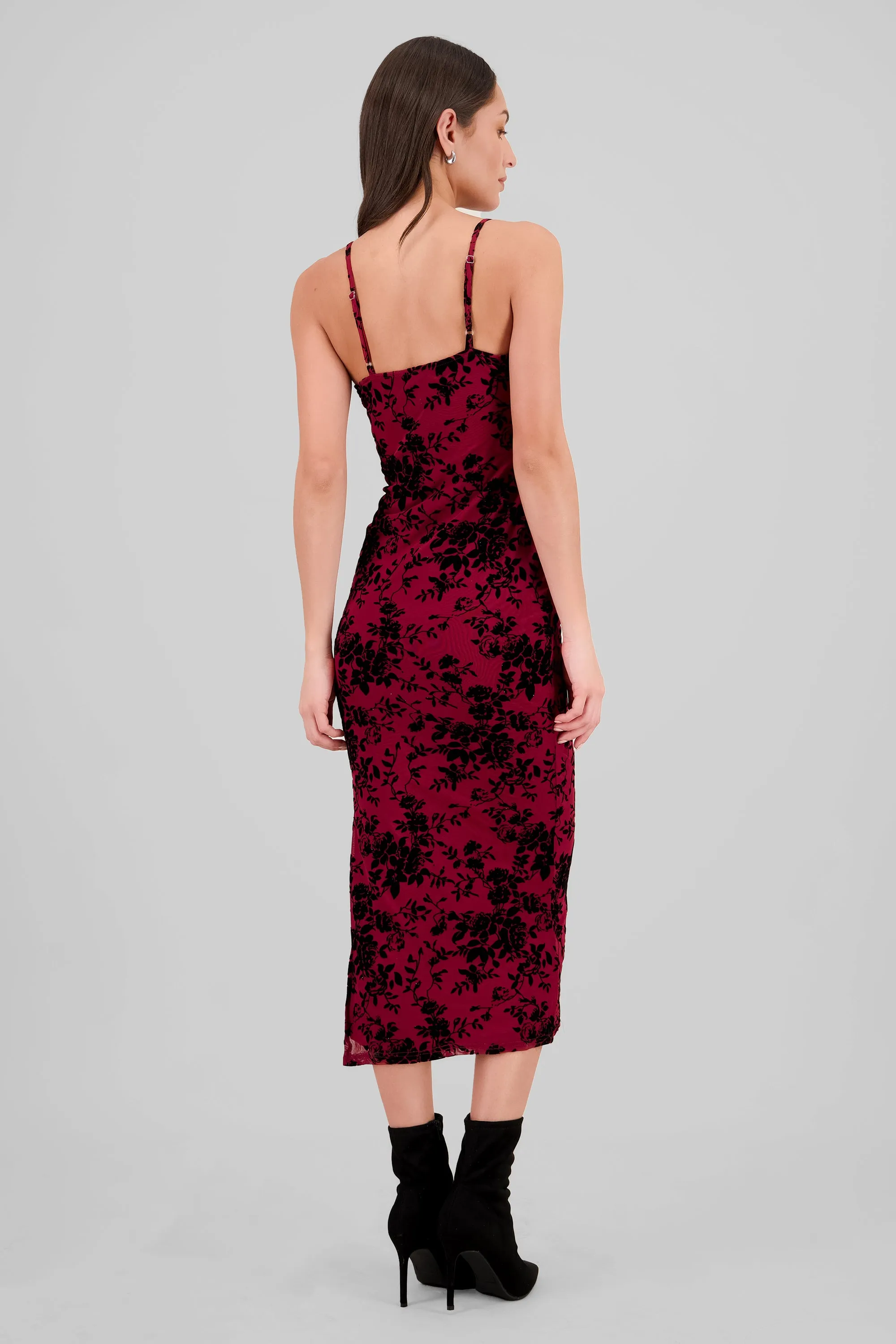 Vestido midi mesh flock sold by Shasa product image thumbnail 4