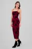 Vestido midi mesh flock sold by Shasa