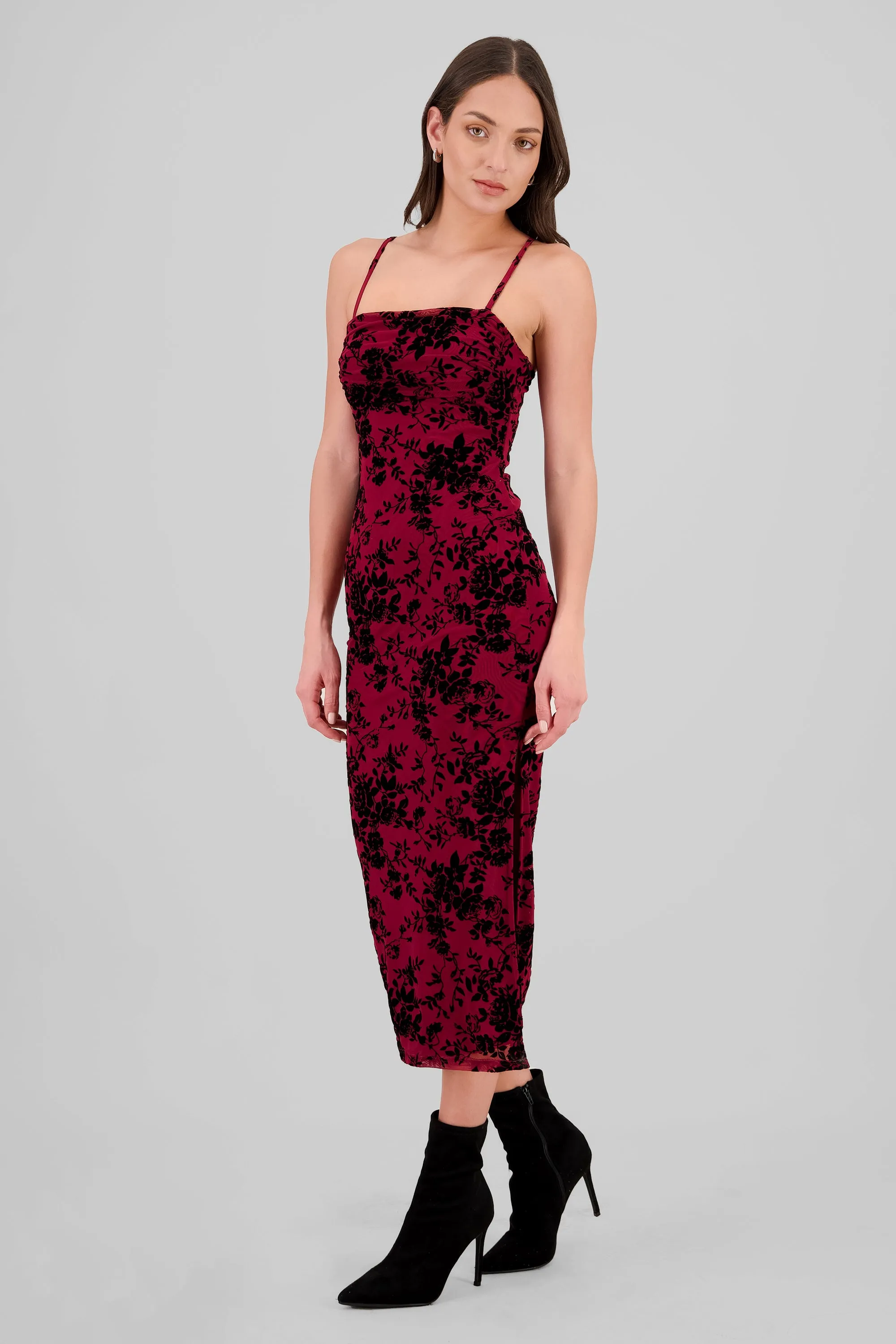 Vestido midi mesh flock sold by Shasa product image thumbnail 3