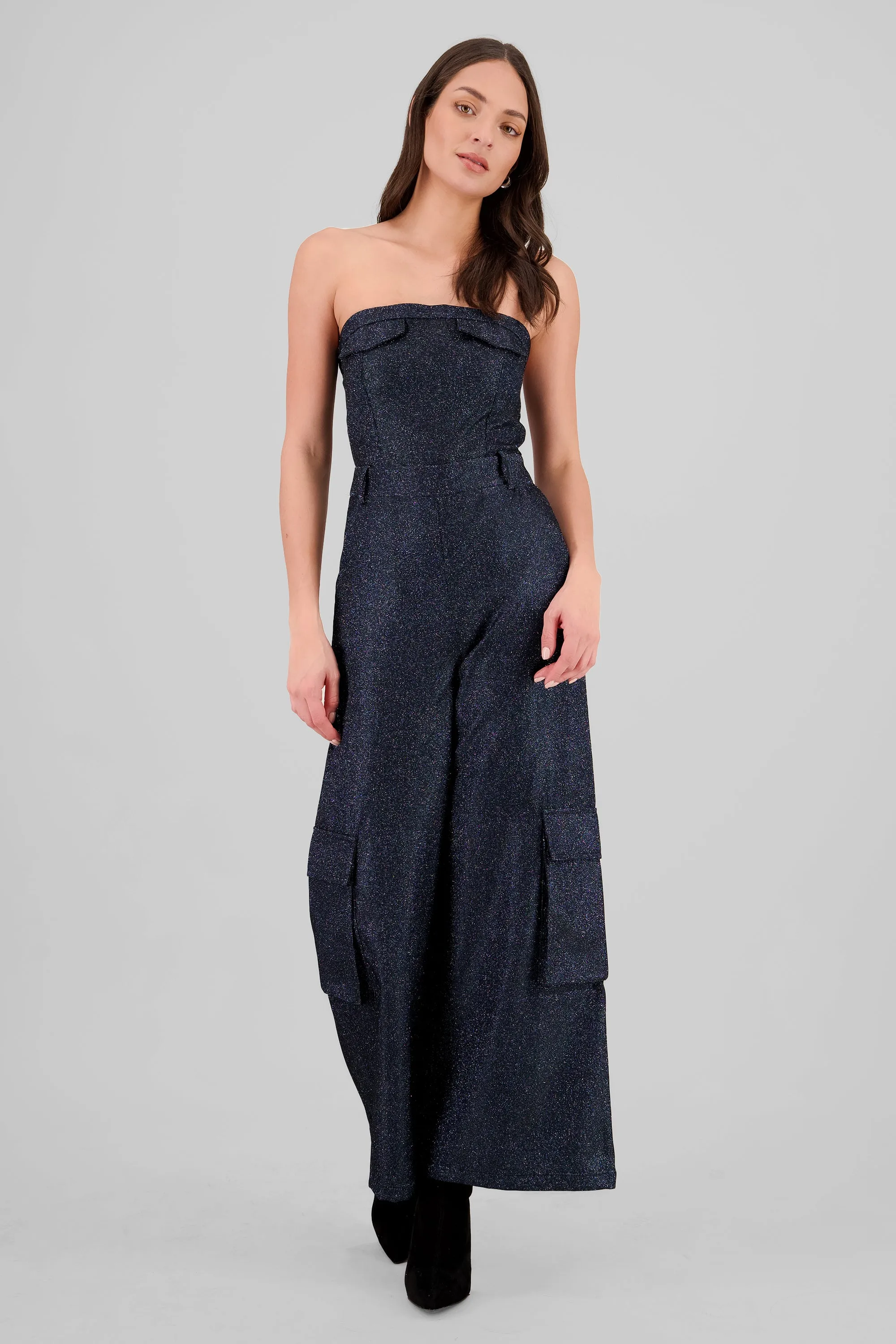 Jumpsuit cargo lurex sold by Shasa product image thumbnail 2