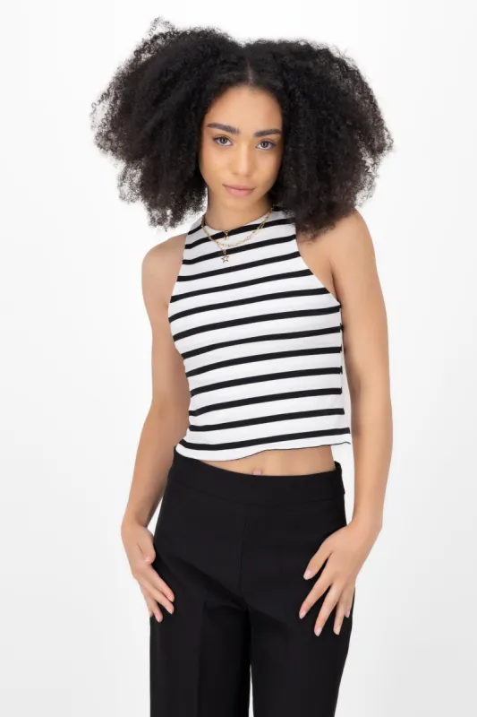 Tank top rib rayas delgadas Hypsters sold by Shasa