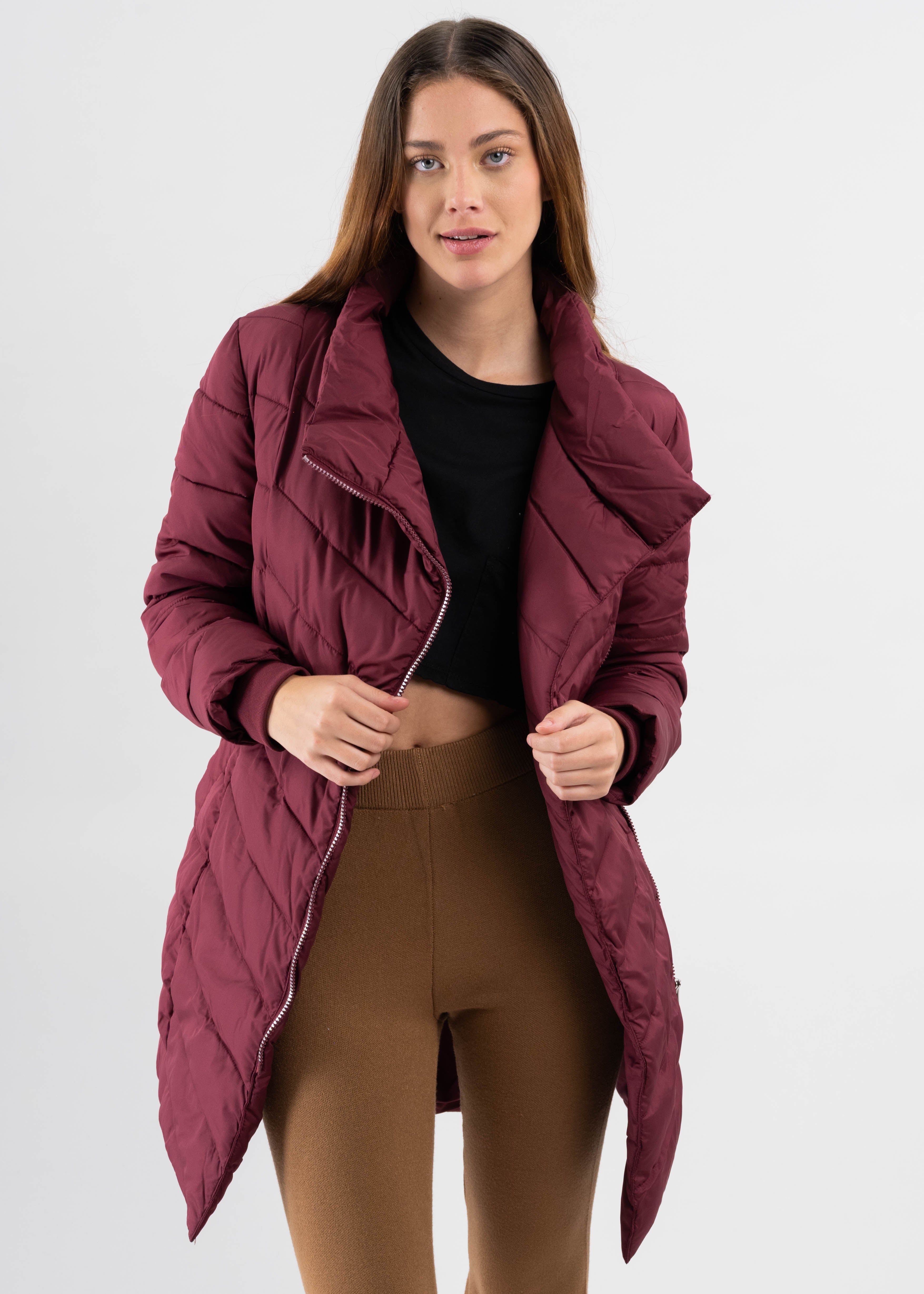 Chamarra larga capitonada cinturón sold by Shasa product image thumbnail 2