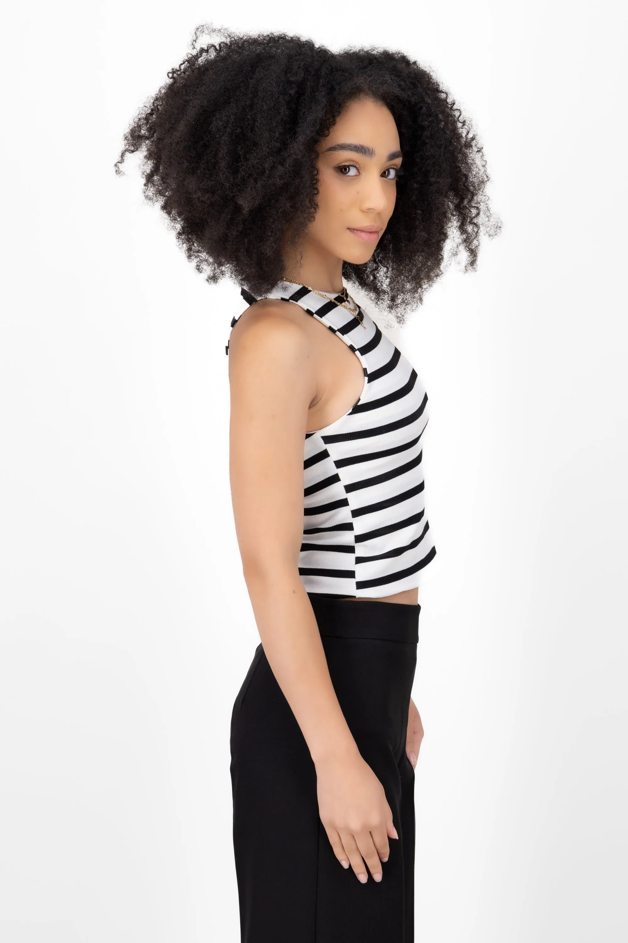 Tank top rib rayas delgadas Hypsters sold by Shasa product image thumbnail 3