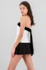 Top liso con detalle en mono sold by Shasa