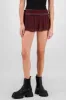 Falda mini olanes mesh cuadros sold by Shasa