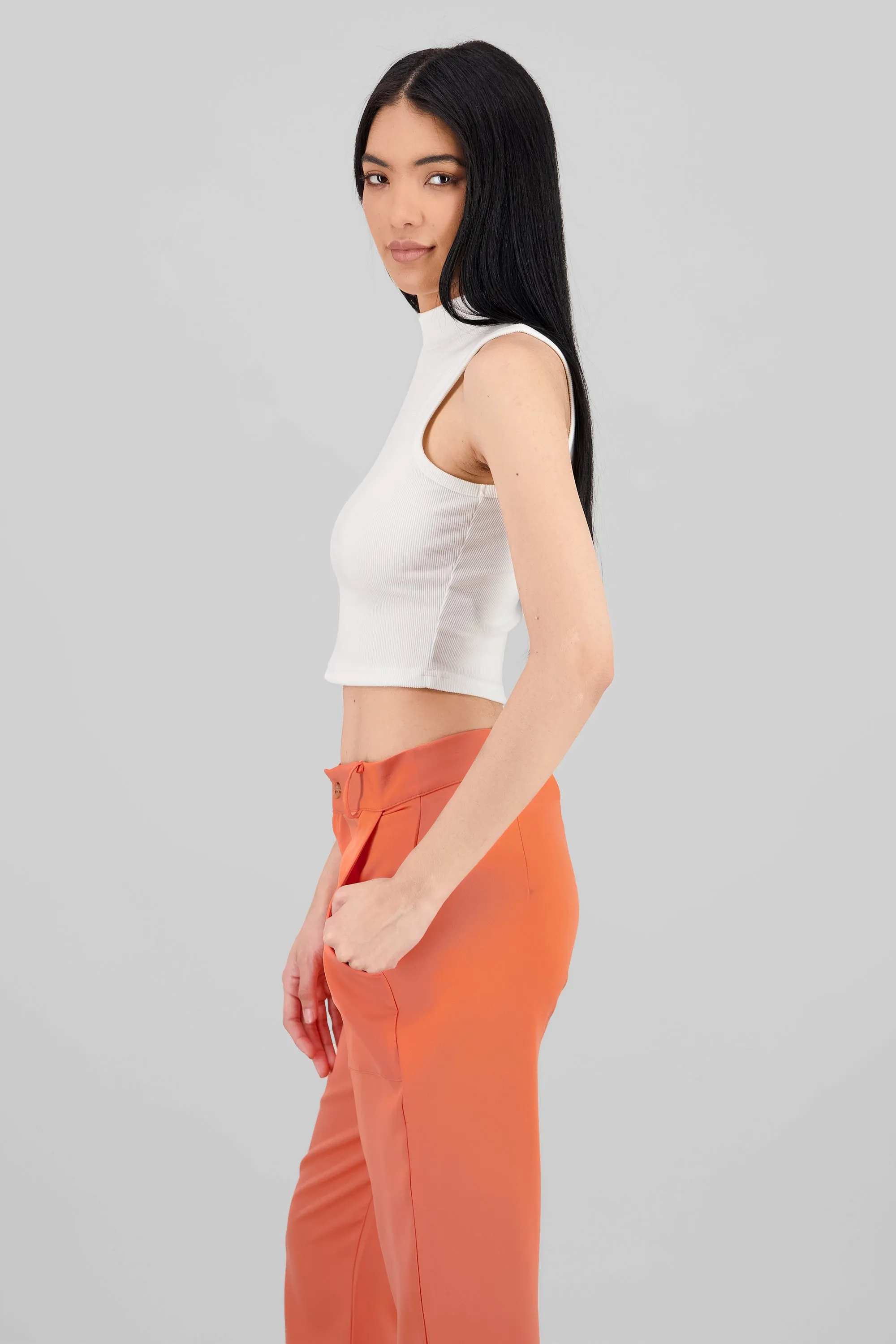 Top suave rib sin manga sold by Shasa product image thumbnail 3