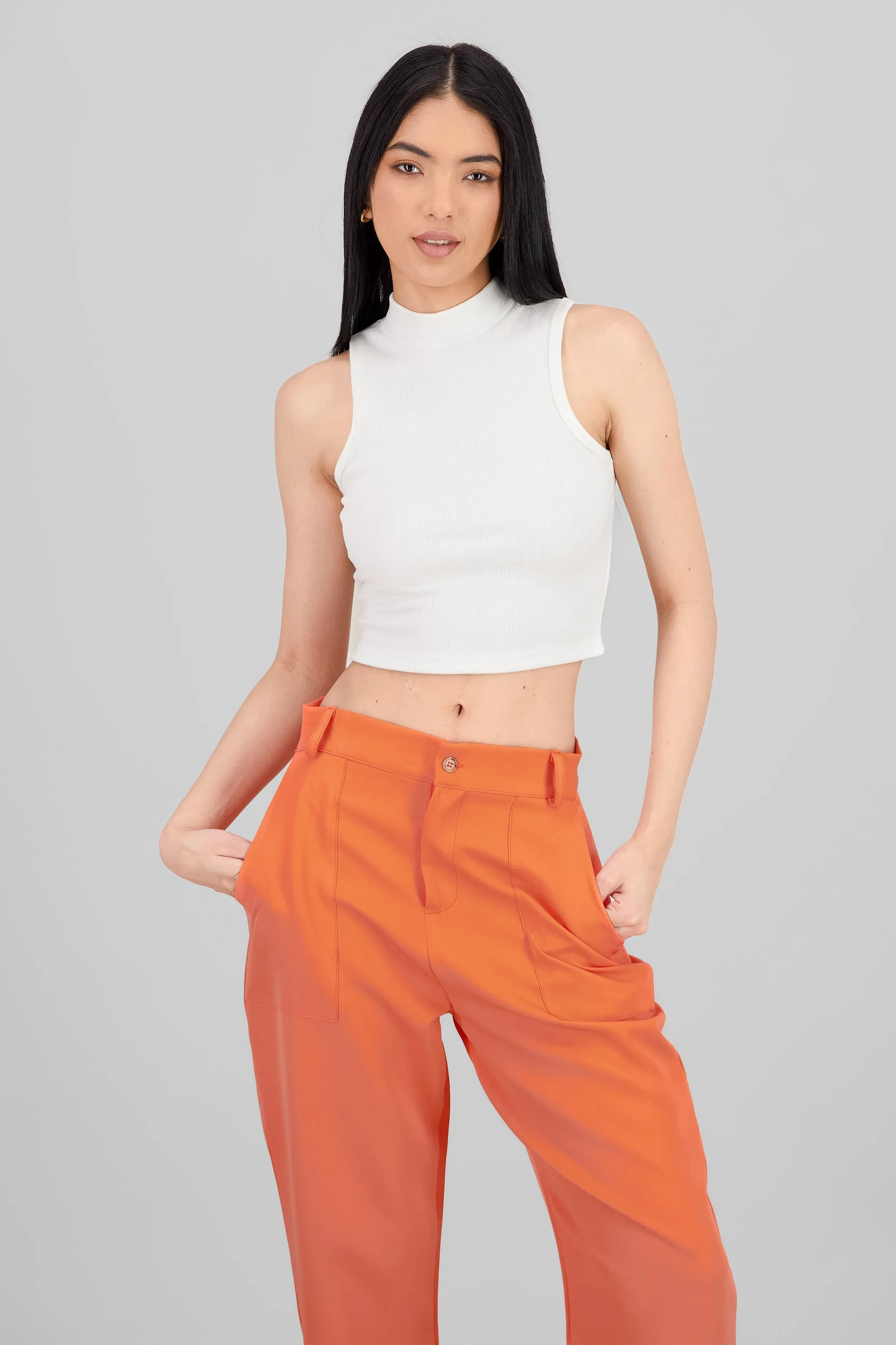 Top suave rib sin manga sold by Shasa product image thumbnail 2