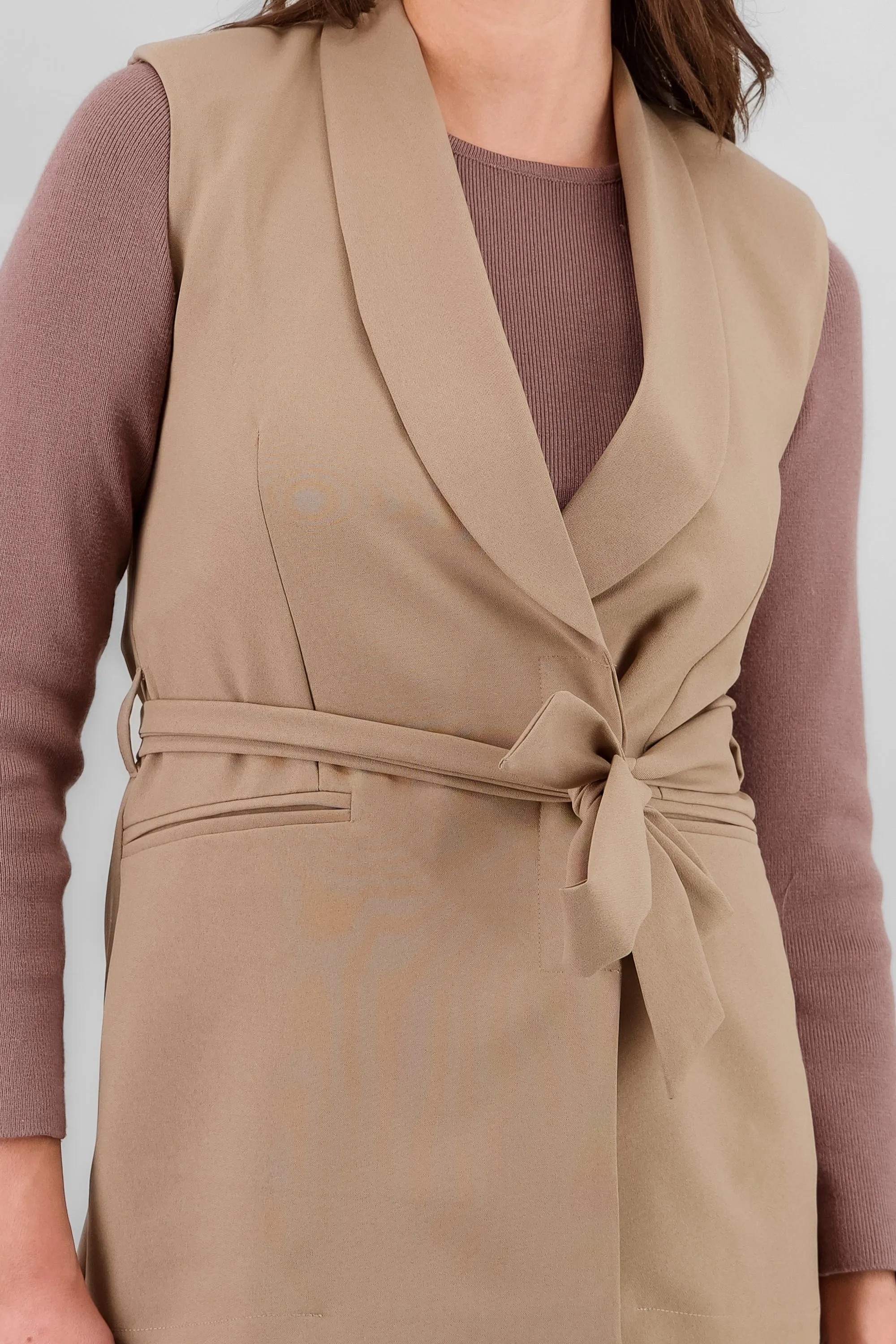 Chaleco largo detalle botones sold by Shasa product image thumbnail 5