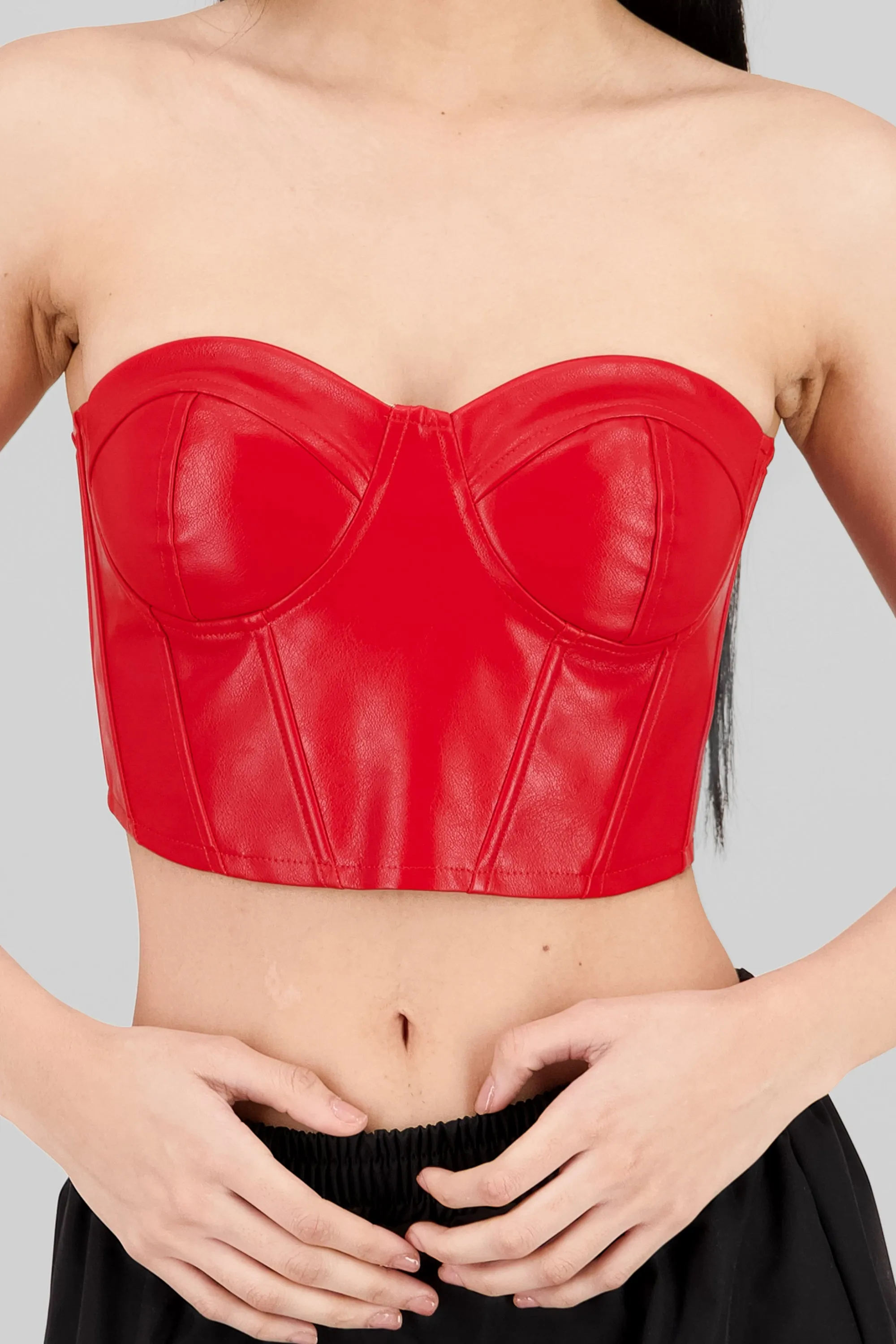 Corset corto efecto piel sold by Shasa product image thumbnail 5
