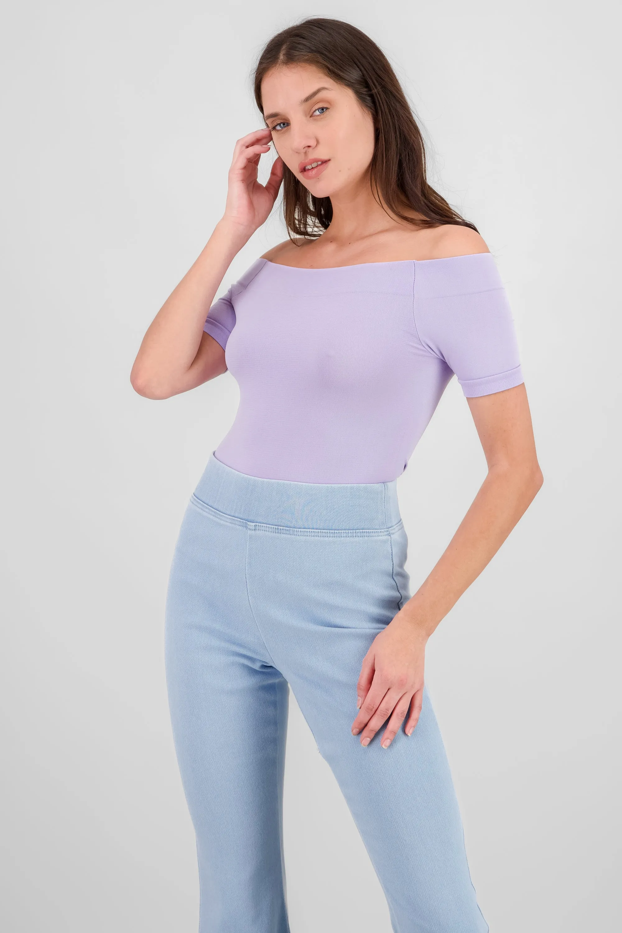 Bodysuit Liso Hombros Descubiertos sold by Shasa