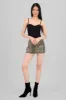Falda denim leopardo lentejuela sold by Shasa
