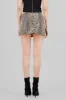 Falda denim leopardo lentejuela sold by Shasa