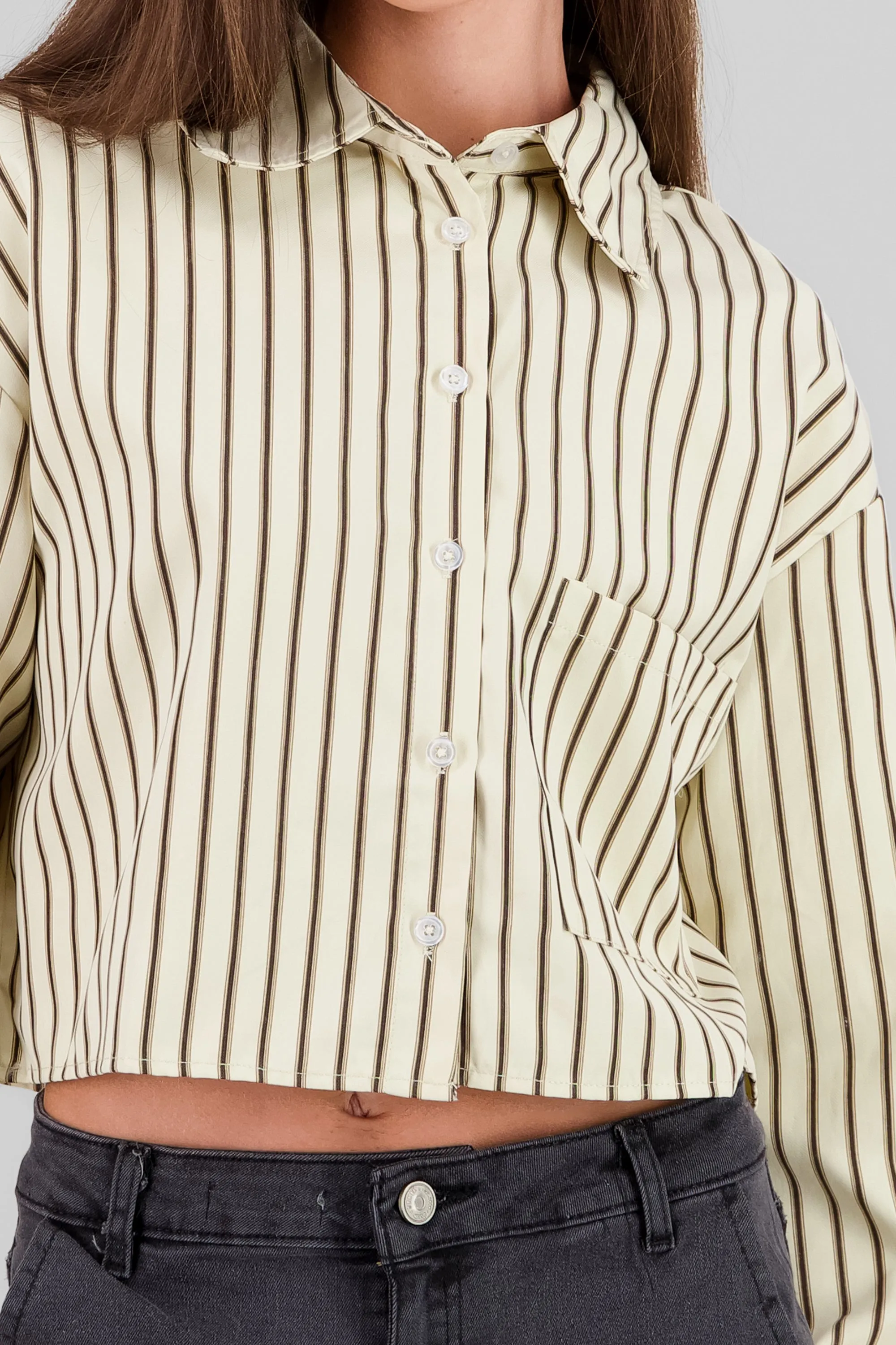 Camisa corta estampado rayas sold by Shasa product image thumbnail 5