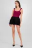 Falda bubble hem lisa sold by Shasa
