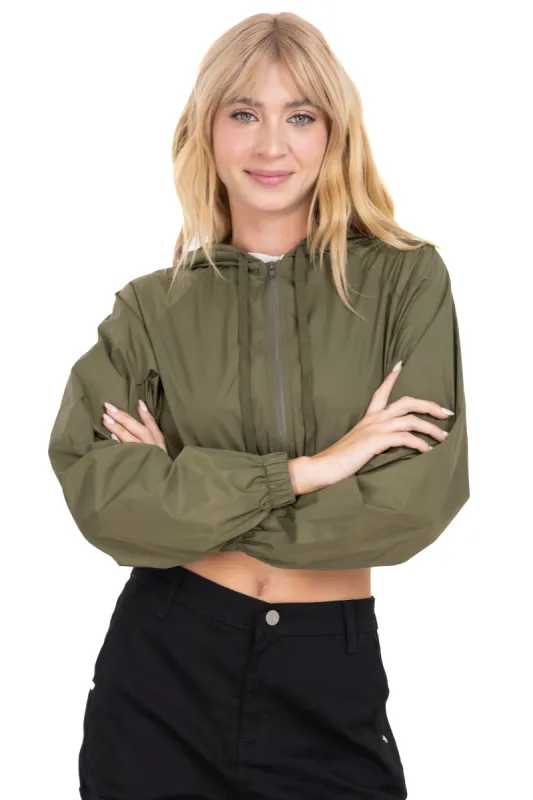 Chamarra Crop Monocolor sold by Shasa