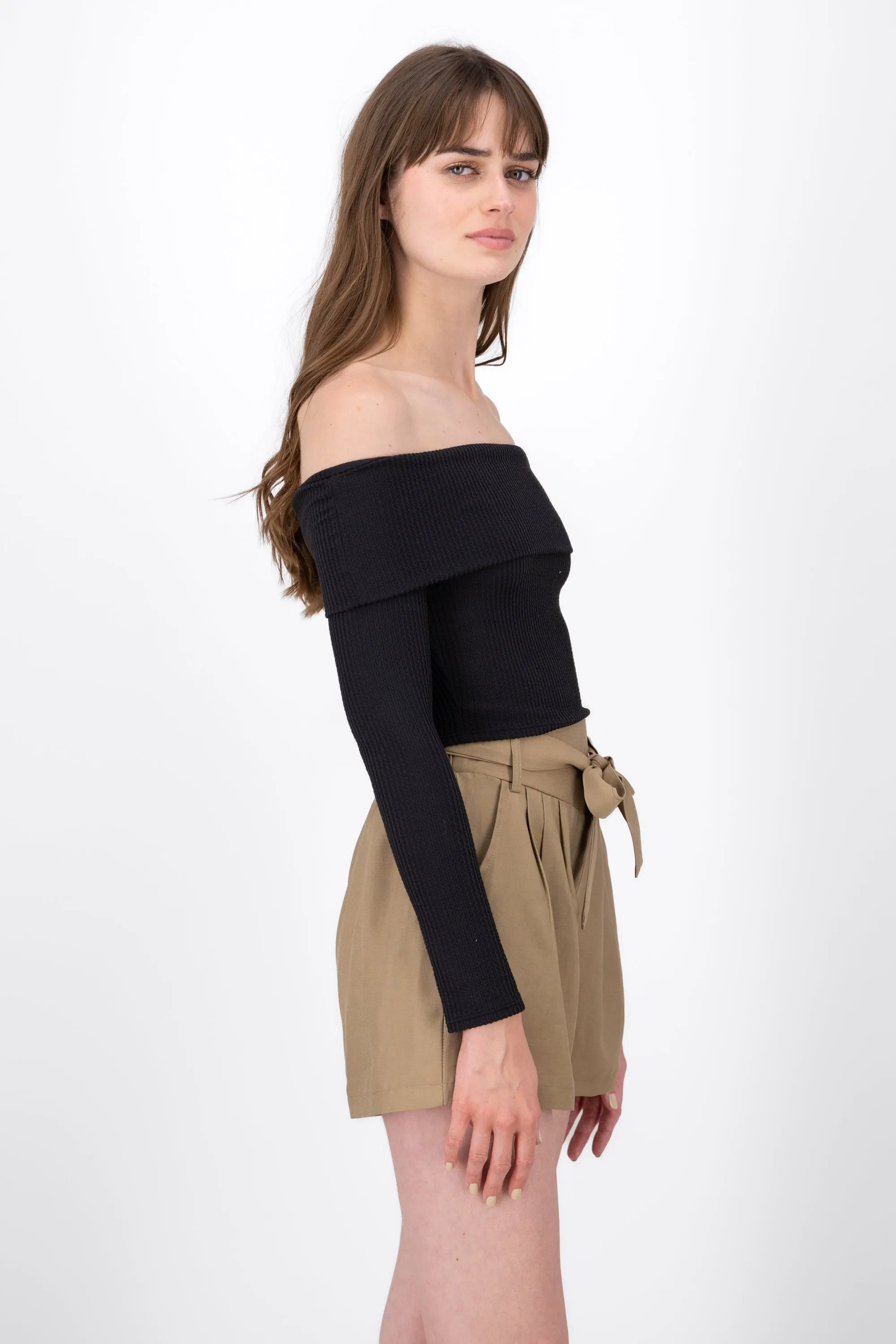 Top Sin Hombros Textura Rib sold by Shasa product image thumbnail 3