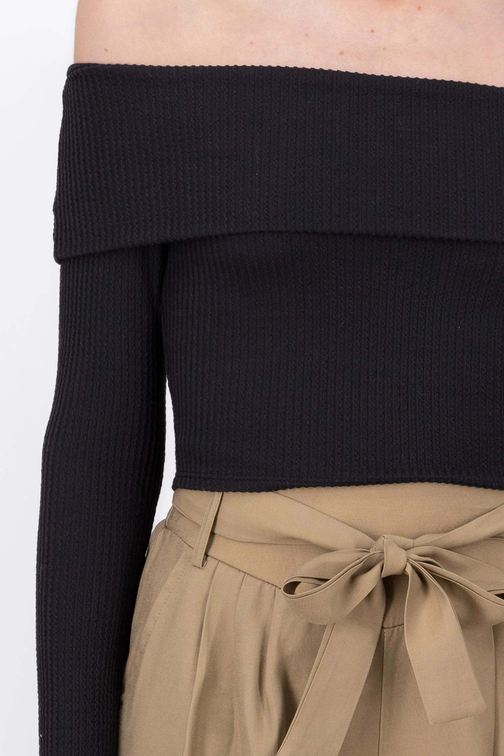 Top Sin Hombros Textura Rib sold by Shasa product image thumbnail 5