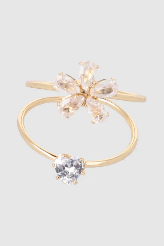 Anillo twist flor mariposa sold by Shasa