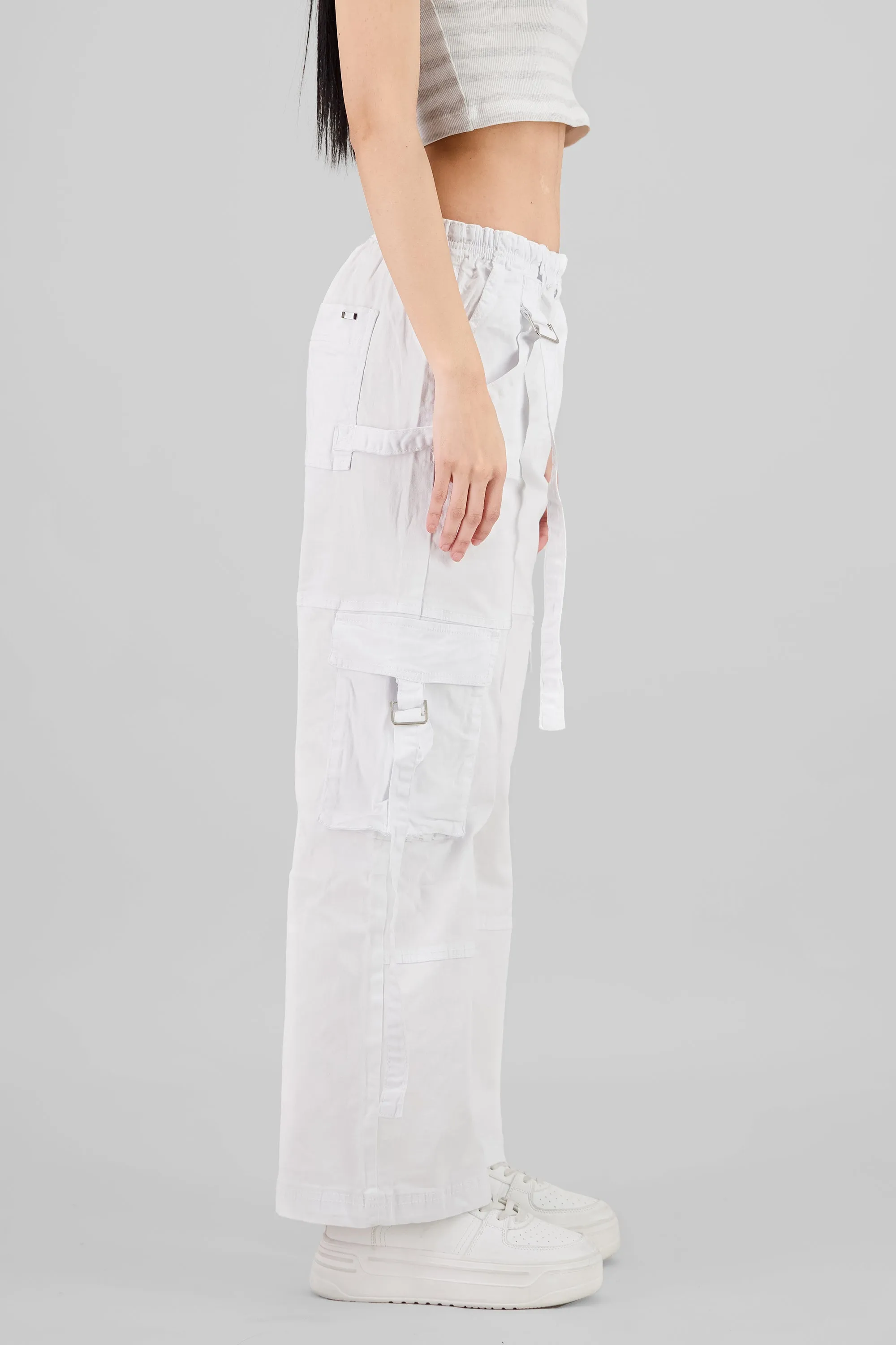 Jeans cargo dos bolsas tira sold by Shasa product image thumbnail 3