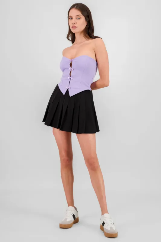 Falda tableada lisa sold by Shasa