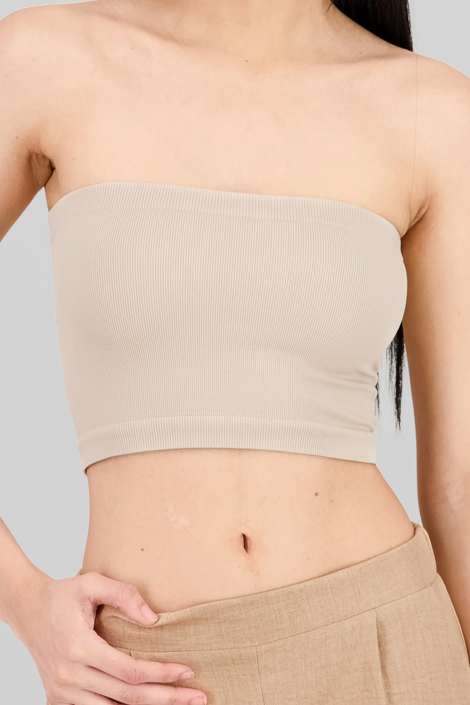 Top Tubo Strapless Rib sold by Shasa product image thumbnail 5